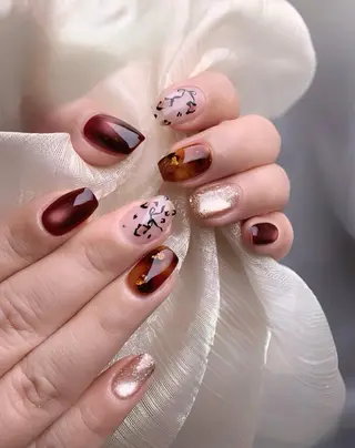 ネイル NailSalon✨ Écrinエクランのネイルデザイン