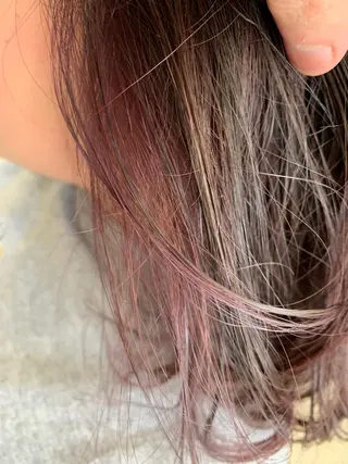 ミディアム 松本 亮のヘアスタイル