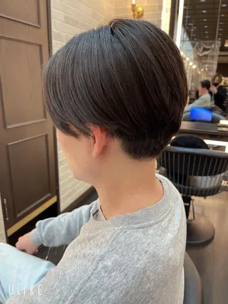 ショート パーマ メンズ メンズパーマ特化/ メッシュ/薫/店長のヘアスタイル