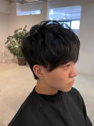 パーマ メンズ 🤍中野 レオ🤍のヘアスタイル