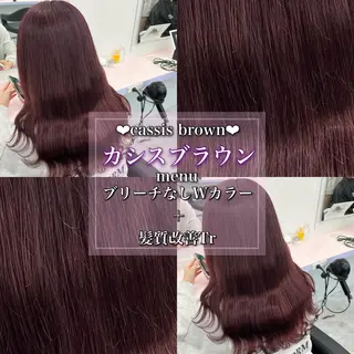 セミロング カラー トレンドレイヤー No.1/KOHEIのヘアスタイル
