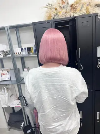 カラー ブリーチソムリエ認定 梅田茶屋町Eir辻のヘアスタイル