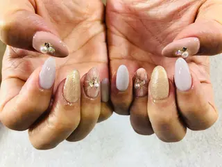 カラー ネイル 🌿Nnail🌿 プライベートサロンのネイルデザイン