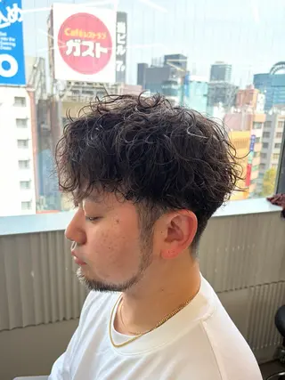 パーマ メンズ 💜垢抜けメンズパー マ💜Sakuraのヘアスタイル