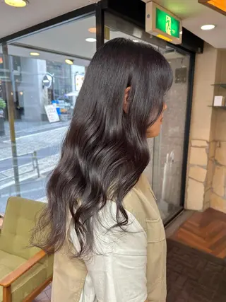 ロング カラー 矢野 晃平のヘアスタイル