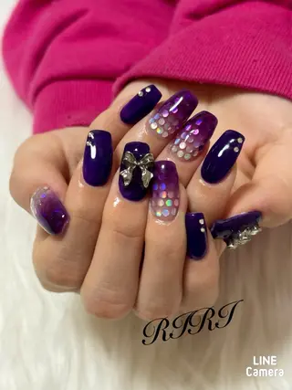 ネイル riri オーナーのネイルデザイン