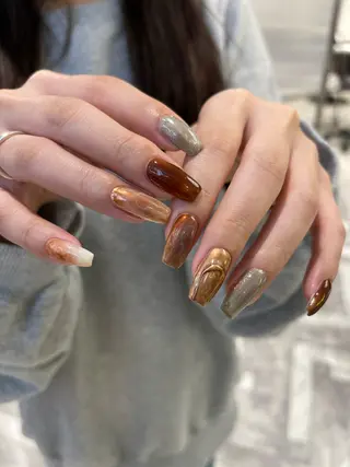 ネイル ユナ🌙 nailのネイルデザイン