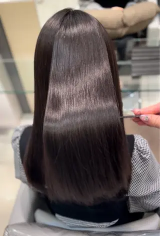 ロング パーマ Ash銀座店💜 misaのヘアスタイル