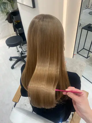 カラー 髪質改善/艶カラー 🎀レイヤーカットのヘアスタイル
