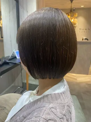 ショート ✨似合わせボブ✨ 縮毛矯正のヘアスタイル