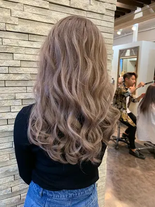 セミロング カラー JIL BLAN千葉 代表　Toshikiのヘアスタイル