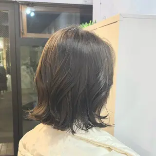 ミディアム カラー ツヤ髪ハイトーン ×レイヤー🌝リオのヘアスタイル