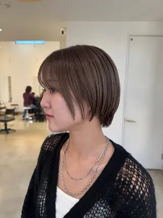 ショート 堀越 美羽のヘアスタイル