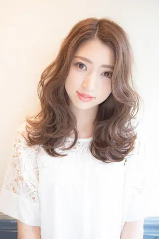 ロング カラー パーマ 髪質改善サロン Liko🌟のヘアスタイル
