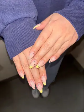 ネイル 韓国/ヌーディー系 ネイル自由が丘のネイルデザイン