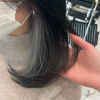 ミディアム omocha umiのヘアスタイル