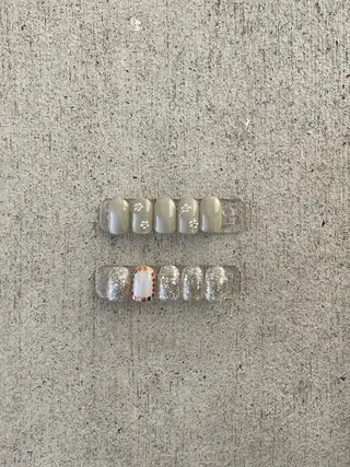 ネイル Angelique 伊勢崎 織田のネイルデザイン