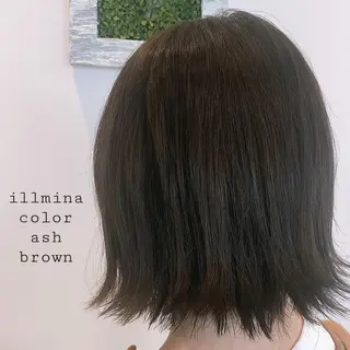 ミディアム 似合わせカラー✨人気 荻窪🌈川端風子のヘアスタイル