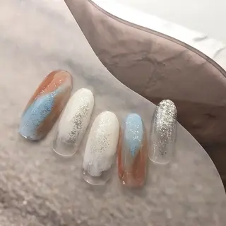 ネイル ⭐︎休業中の練習⭐︎ JNA認定講師髙橋のネイルデザイン