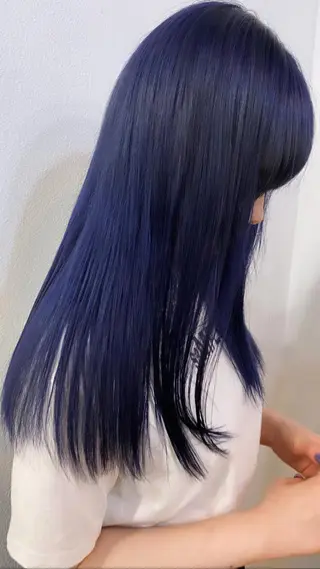 ロング 透明感color🩵 MAYUKAのヘアスタイル