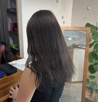 ロング カラー メンズカットモデル/ 鶴舞/犬塚愛奈のヘアスタイル