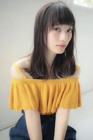 セミロング うる艶/レイヤー 🪞池袋LAND🪞のヘアスタイル