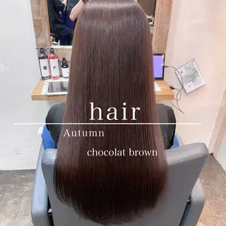 ミディアム カラー シアカラー×髪質改善 技術保証/浦前翼のヘアスタイル