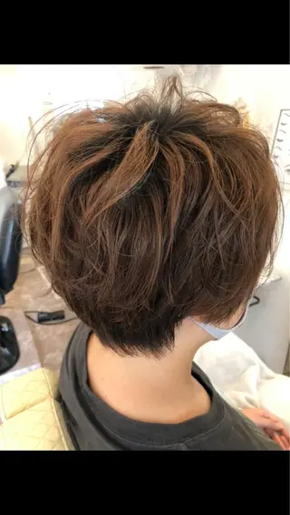 パーマ La.fleur ラ.フルールのヘアスタイル