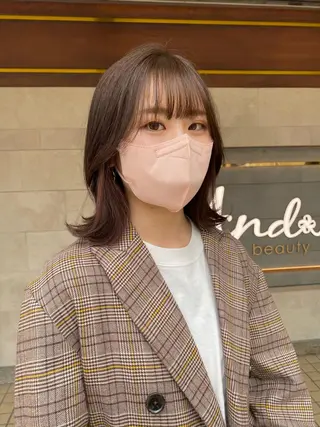 カラー Erina レイヤー/似合わせ♡のヘアスタイル