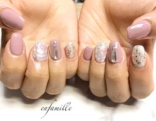 ネイル nail salon en familleのネイルデザイン
