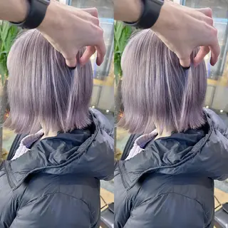 ミディアム カラー yoriダブルカラー 代表すがわらのヘアスタイル