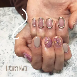 ネイル nail salon  aloalo所属・Nailist Ayaのネイルデザイン