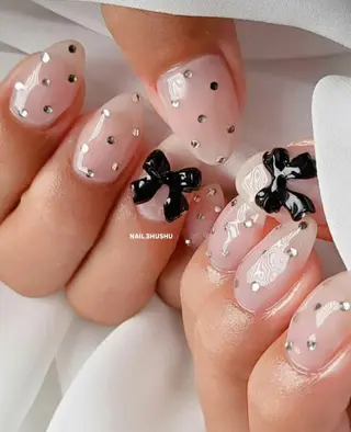 ネイル 3dパーツ/流行り 👧shushu❤️のネイルデザイン