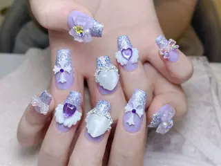 ネイル princess👑 木戸　唯のネイルデザイン