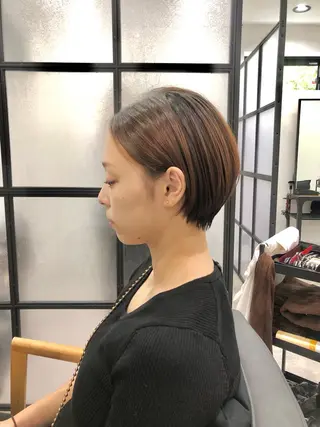 ショート 丸橋 友貴のヘアスタイル