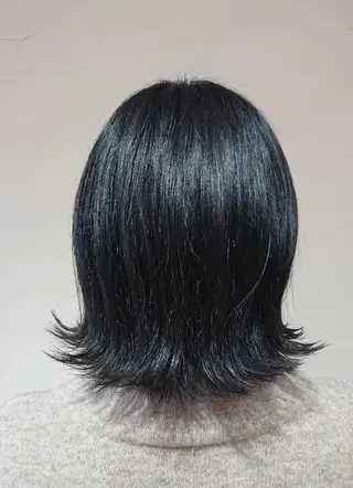 カラー chacha Blanc田中のヘアスタイル