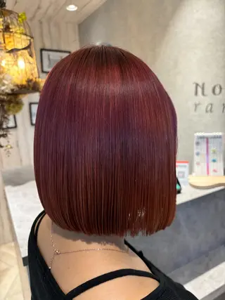 ショート ✨似合わせボブ✨ 縮毛矯正のヘアスタイル