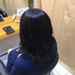ミディアム カラー 髪質改善/艶髪/大竹 穂香🦉のヘアスタイル
