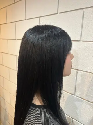 ロング 平野 礼のヘアスタイル