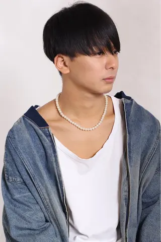 ミディアム パーマ メンズ 樽川翔/フェザーパー マ/シャドウパーマのヘアスタイル