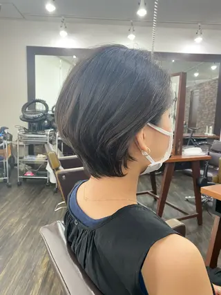 ショート 髪質改善/艶髪矯正 /長谷川なつみのヘアスタイル