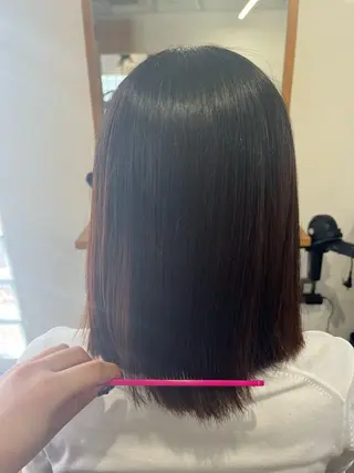 ミディアム Sugarlu 吉田 晴香のヘアスタイル