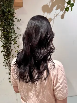 ロング カラー 𝙎𝙚𝙞𝙧𝙖 ☆カット/パーマのヘアスタイル