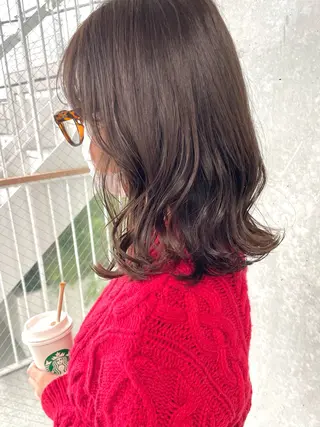 セミロング カラー ヘアアレンジ メンズ似合わせ🪞 kotoriのヘアスタイル