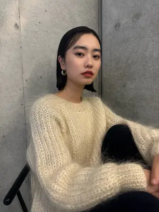 ミディアム ヘアアレンジ Qin shaire salonのヘアスタイル