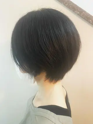 ショート ジャニヲタ美容師 推しカラー中平海帆のヘアスタイル