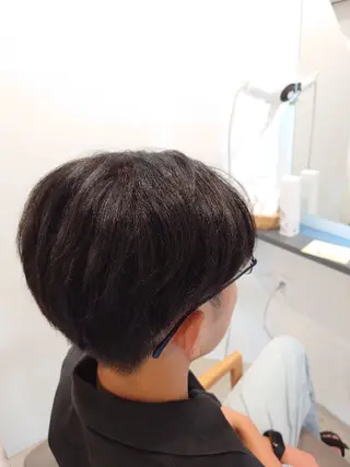 ショート メンズ BARBER/ 髪質改善/南慎也のヘアスタイル