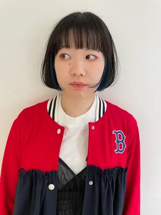 ショート カラー 【吉祥寺】ショート/ レイヤーボブ/ryoのヘアスタイル
