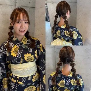 美髪× ヘアセット✨Araiのヘアスタイル