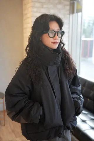 ロング パーマ Basis 田口豪司のヘアスタイル